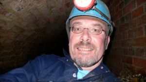 Geoff Holland in Tunnel, April 2007