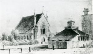 Market Place, Bexley Heath c1860, opposite the Congregational Church